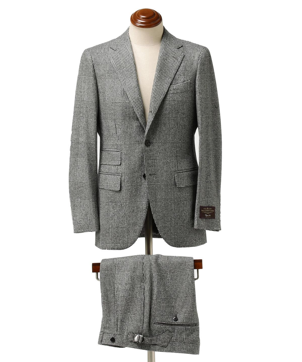 BEAMS F / CANONICO シャドーグレンプレイド 3ボタンスーツ BEAMS F / V.B.CANONICO グレンプレイド 3ボタンスーツ / 44 / MULTI