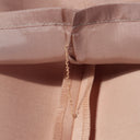 Demi-Luxe BEAMS / シルクウール セミワイドパンツ