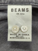 BEAMS / ビッグシルエット デニム ボタンダウン シャツ
