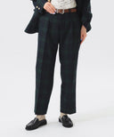 BEAMS BOY / ポリエステル ウール シンチ バック スラックス