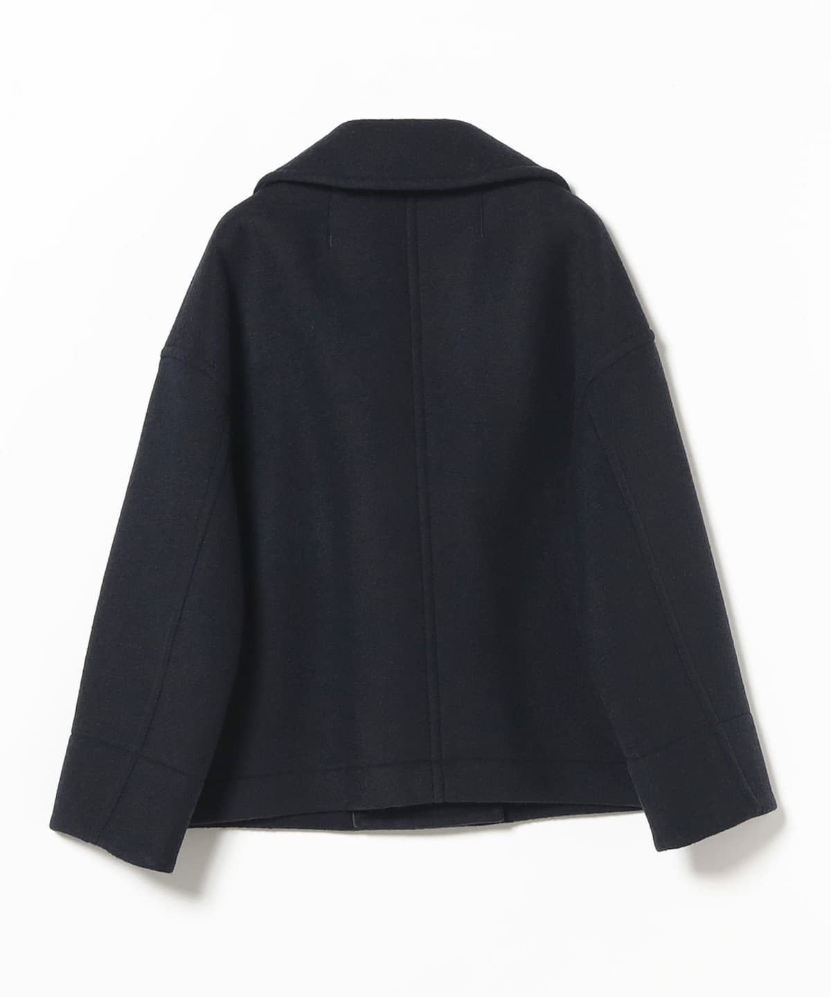 デミルクスビームス　ボンディング ピーコート ネイビー　サイズ36 Demi-Luxe BEAMS / ボンディング ピーコート / 36 / NAVY – BEAMS digroo