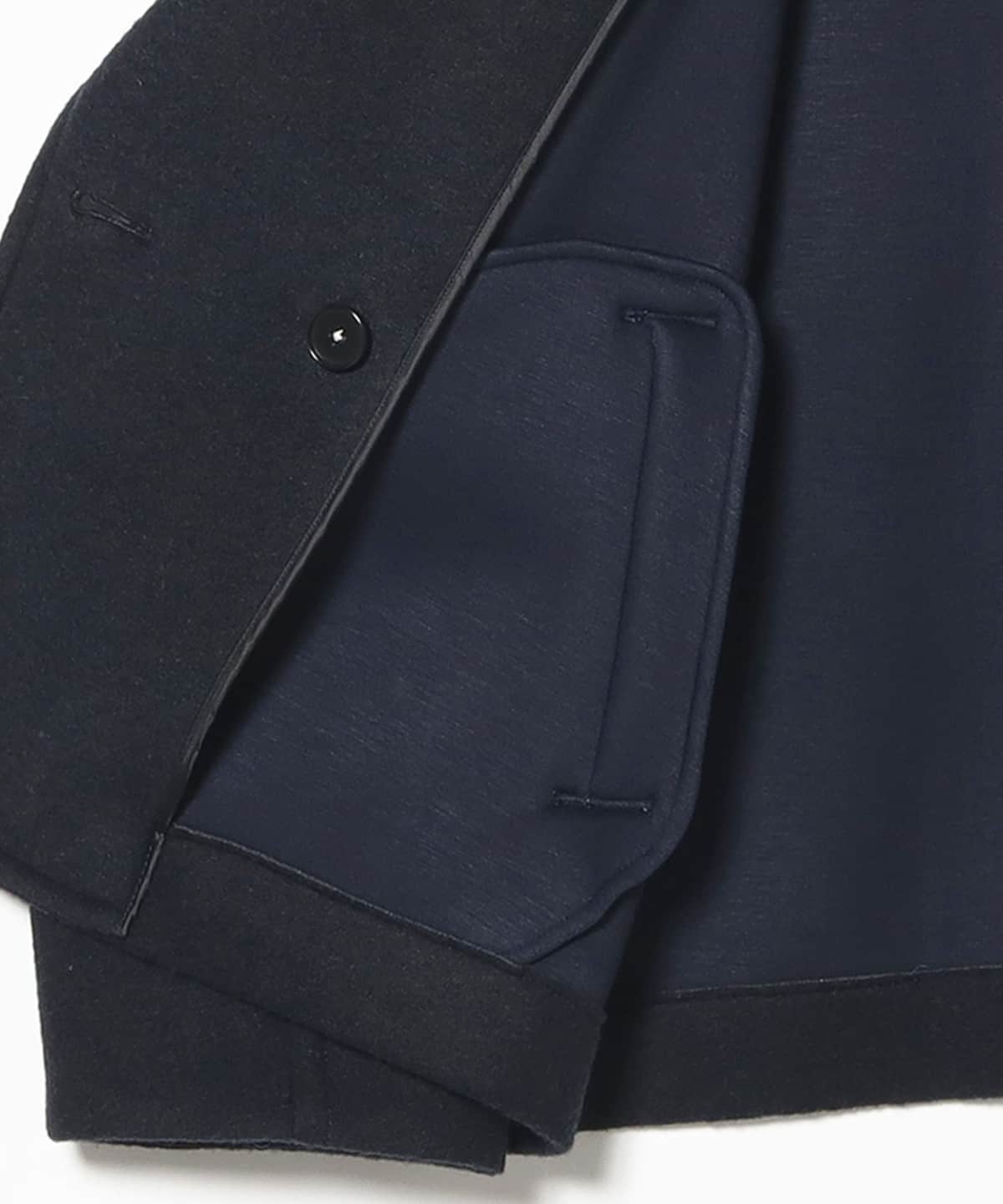 デミルクスビームス　ボンディング ピーコート ネイビー　サイズ36 Demi-Luxe BEAMS / ボンディング ピーコート / 36 / NAVY – BEAMS digroo