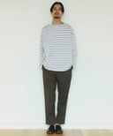 BEAMS LIGHTS / 『essential』 スビンコットン ロングスリーブ バスクシャツ