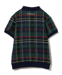 BEAMS GOLF / 襟付き チェック プルオーバー