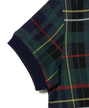 BEAMS GOLF / 襟付き チェック プルオーバー