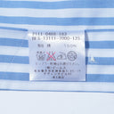 BEAMS F / ストライプ カッタウェイ カラー シャツ