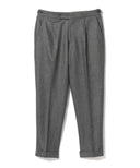 BERWICH / BtoB フラノ 1プリーツ サイドアジャスター スラックス