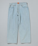 BEAMS / セルビッチ ワイド デニムパンツ