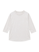 maturely × SCREEN STARS / ミリタリーブルゾン プリント 7分袖 Tシャツ
