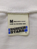 maturely × SCREEN STARS / ミリタリーブルゾン プリント 7分袖 Tシャツ