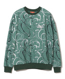BEAMS GOLF / スプラッシュ柄 クルーネック プルオーバー