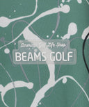 BEAMS GOLF / スプラッシュ柄 クルーネック プルオーバー