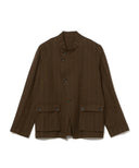 International Gallery BEAMS / ヘリンボーン スタンドカラージャケット