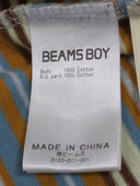 BEAMS BOY / マルチボーダー キャミソール ワンピース