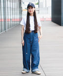BEAMS BOY / レースアップ ワークパンツ