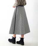 BEAMS BOY / リバーシブル 中綿キルト フレア