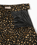 BEAMS LIGHTS / レオパード フレア スカート