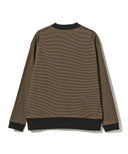 BEAMS LIGHTS / エクストラ ヘビーウェイト ボーダー クルーネックTシャツ