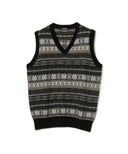 BEAMS F / カシミヤ フェアアイル ニットベスト