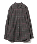 BEAMS / チェック柄 レギュラーカラー シャツ