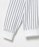 GOLF ORANGE / ストライプ クルーネック プルオーバー