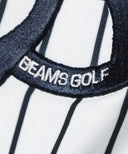 GOLF ORANGE / ストライプ クルーネック プルオーバー