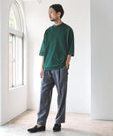 BEAMS LIGHTS / エンブロイダリー 1プリーツ パンツ