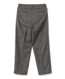 BEAMS LIGHTS / エンブロイダリー 1プリーツ パンツ