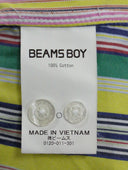 BEAMS BOY / マルチストライプ ワンピース