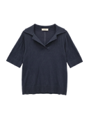 Demi-Luxe BEAMS / Open Collar Pullover