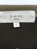 B:MING by BEAMS / フェイクスエード クルーネック カーディガン