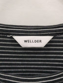 WELLDER / ワイド フィット ライン Tシャツ