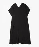 Demi-Luxe BEAMS / バックサテン オーバーワンピース