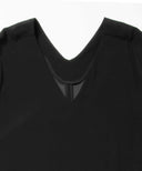 Demi-Luxe BEAMS / バックサテン オーバーワンピース