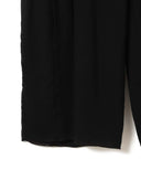 maturely / Crepe Volume Reversible Flare Pants