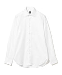 BEAMS F / ロイヤルオックスフォード ワイドカラーシャツ