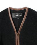 TA CA SI / ボア カーディガン