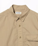 BEAMS BOY / タイプライター ワーク ビッグシャツ