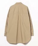 BEAMS BOY / タイプライター ワーク ビッグシャツ