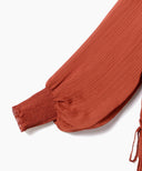 RBS / ギャザー ボリューム ワンピース