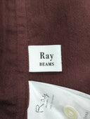 Ray BEAMS / オーガンジー クルーネック シャツ ワンピース
