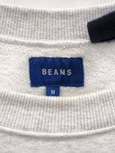 BEAMS / カレッジ ルーズ スウェット クルー