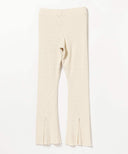 SEA / リブ フレア パンツ