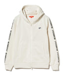 BEAMS GOLF / メッセージフード 裏毛 フルジップ パーカー