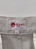 BEAMS JAPAN / 2プリーツ ピケ ショーツ