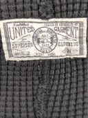Healthknit / Heavy waffle Henley Neck T-shirt