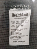 Healthknit / Heavy waffle Henley Neck T-shirt