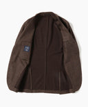 BEAMS F / ウールシルク ハウンドトゥース 3ボタン ジャケット