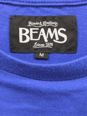 BEAMS / カレッジ ロゴ プリントTシャツ