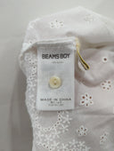 BEAMS BOY / カットワーク ショート シャツ